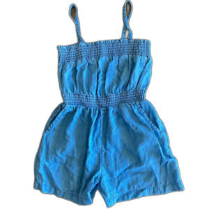 Gap Chambray Tank Romper Girls' Medium